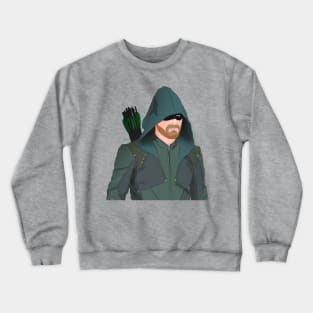 Hooded Vigilante Crewneck Sweatshirt